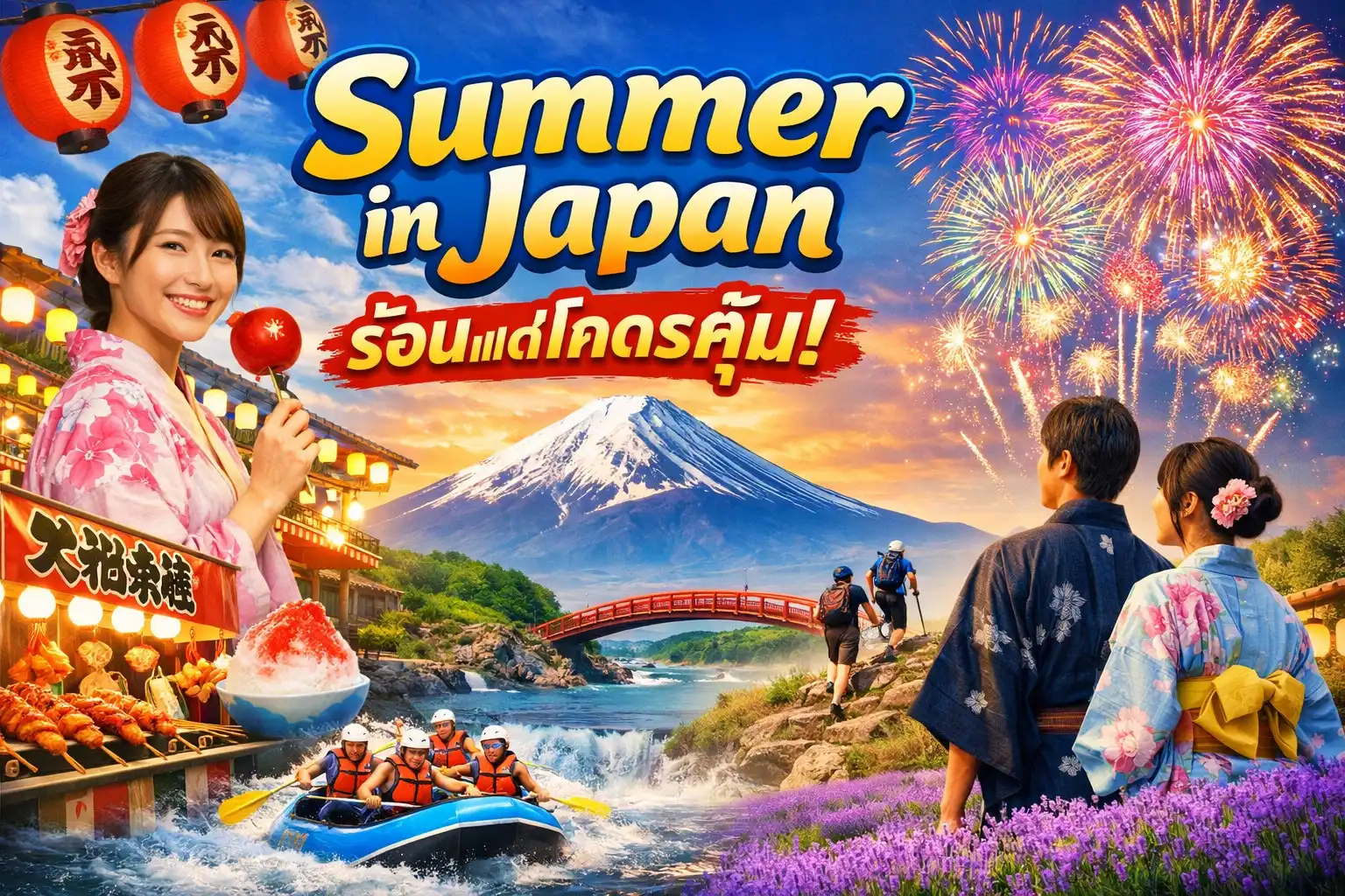 Summer in Japan: ร้อนแต่โคตรคุ้ม!