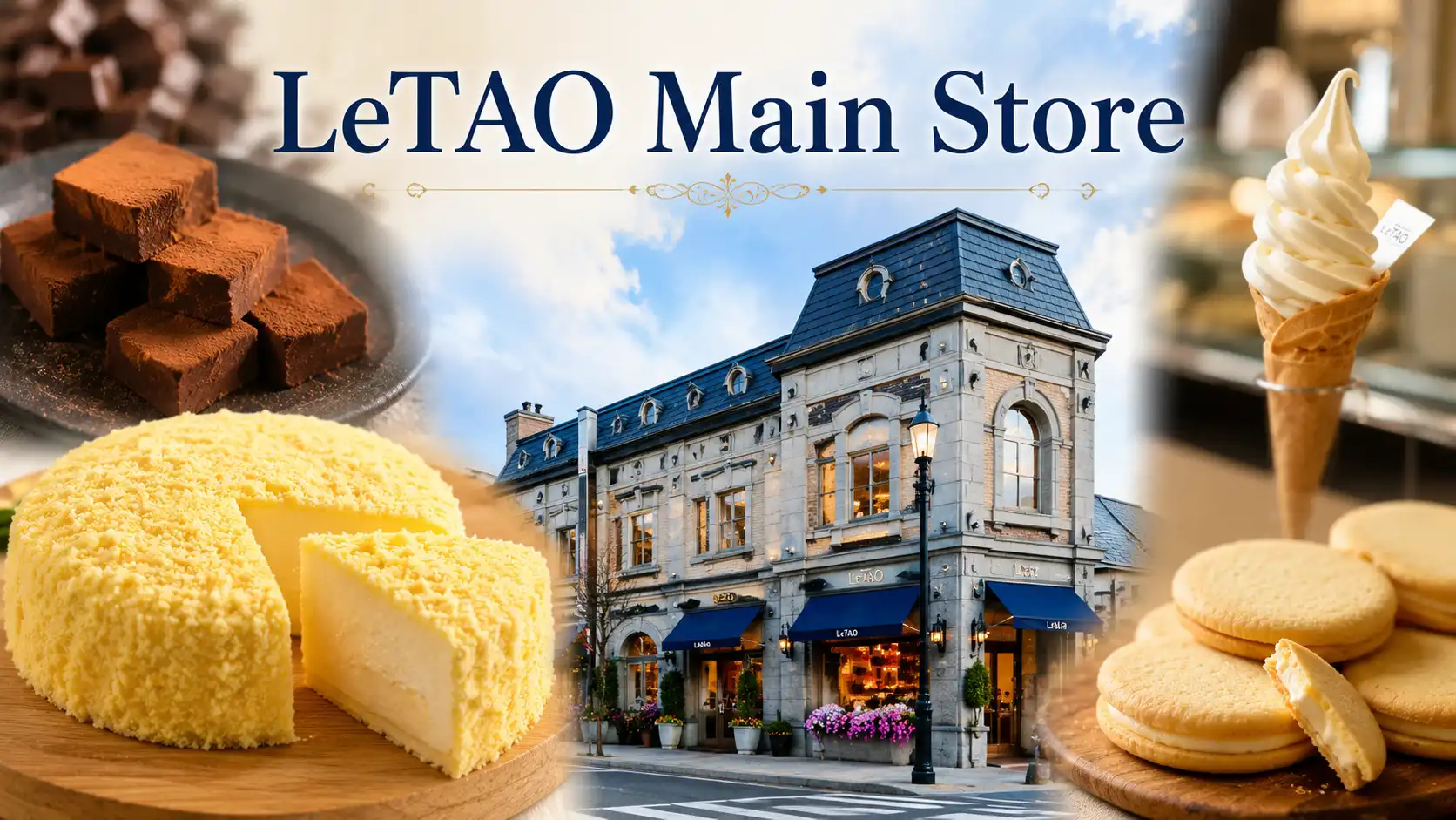ทำไม LeTAO Main Store ถึงดังในฮอกไกโด?