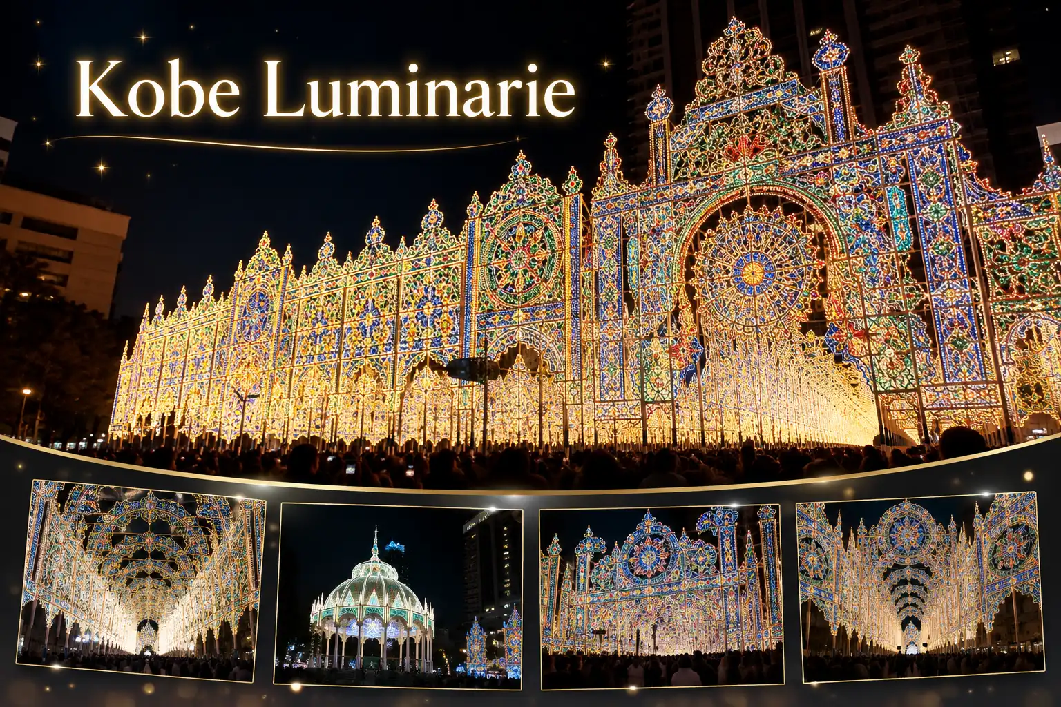 Kobe Luminarie เทศกาลประดับไฟสุดยิ่งใหญ่แห่งเมืองโกเบ