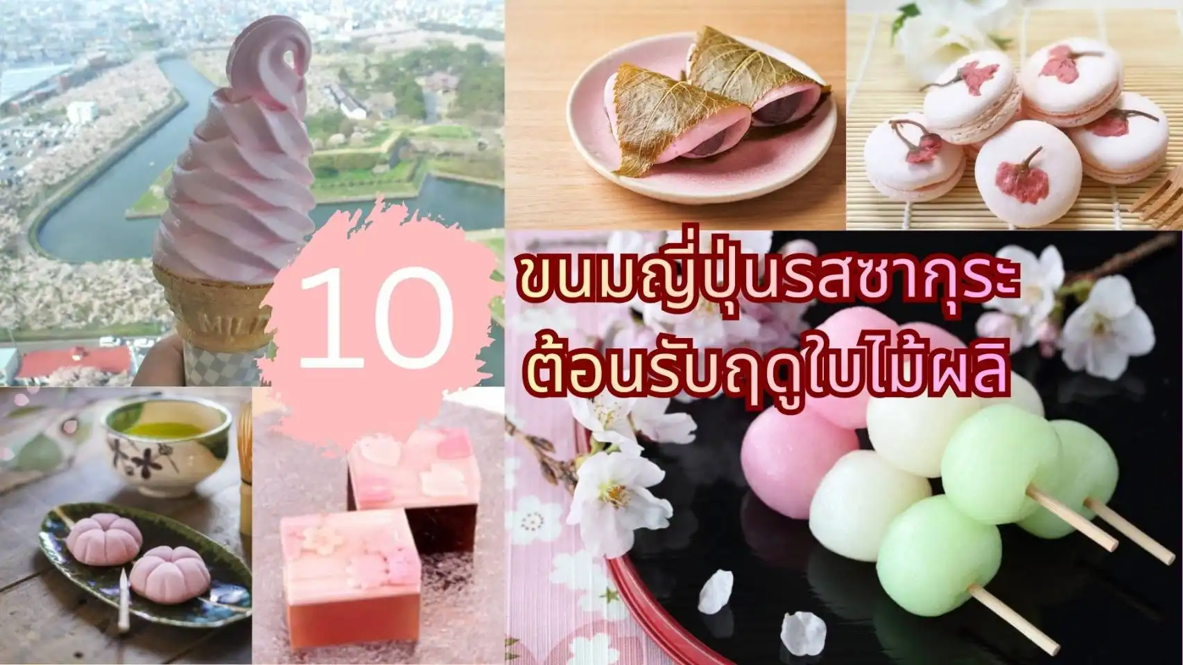 ของอร่อยทานได้เฉพาะฤดูชมซารุกะนี้เท่านั้น