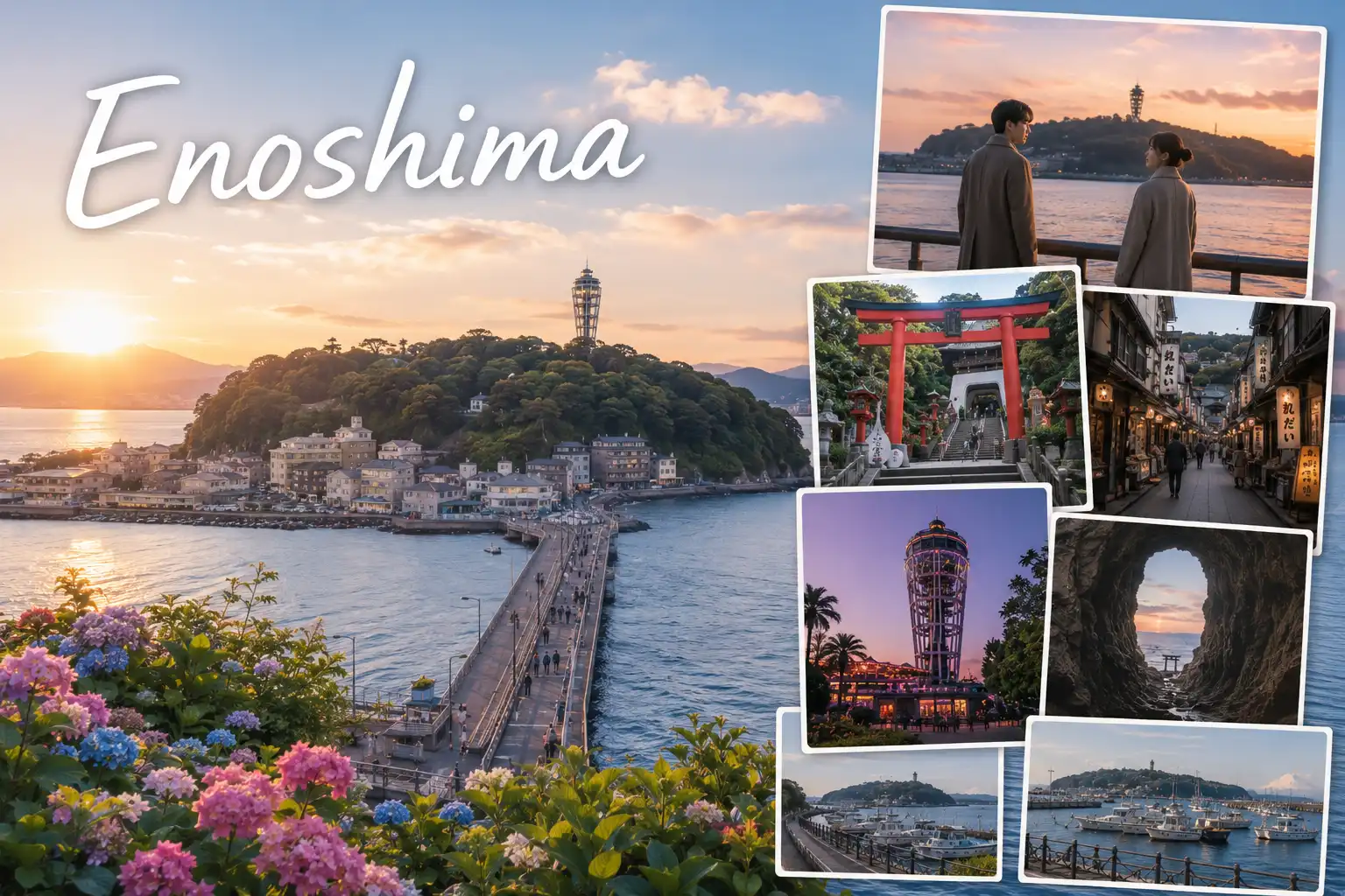 เกาะเอโนชิมะ (Enoshima) เกาะเล็กริมทะเลที่เต็มไปด้วยเสน่ห์ใกล้โตเกียว