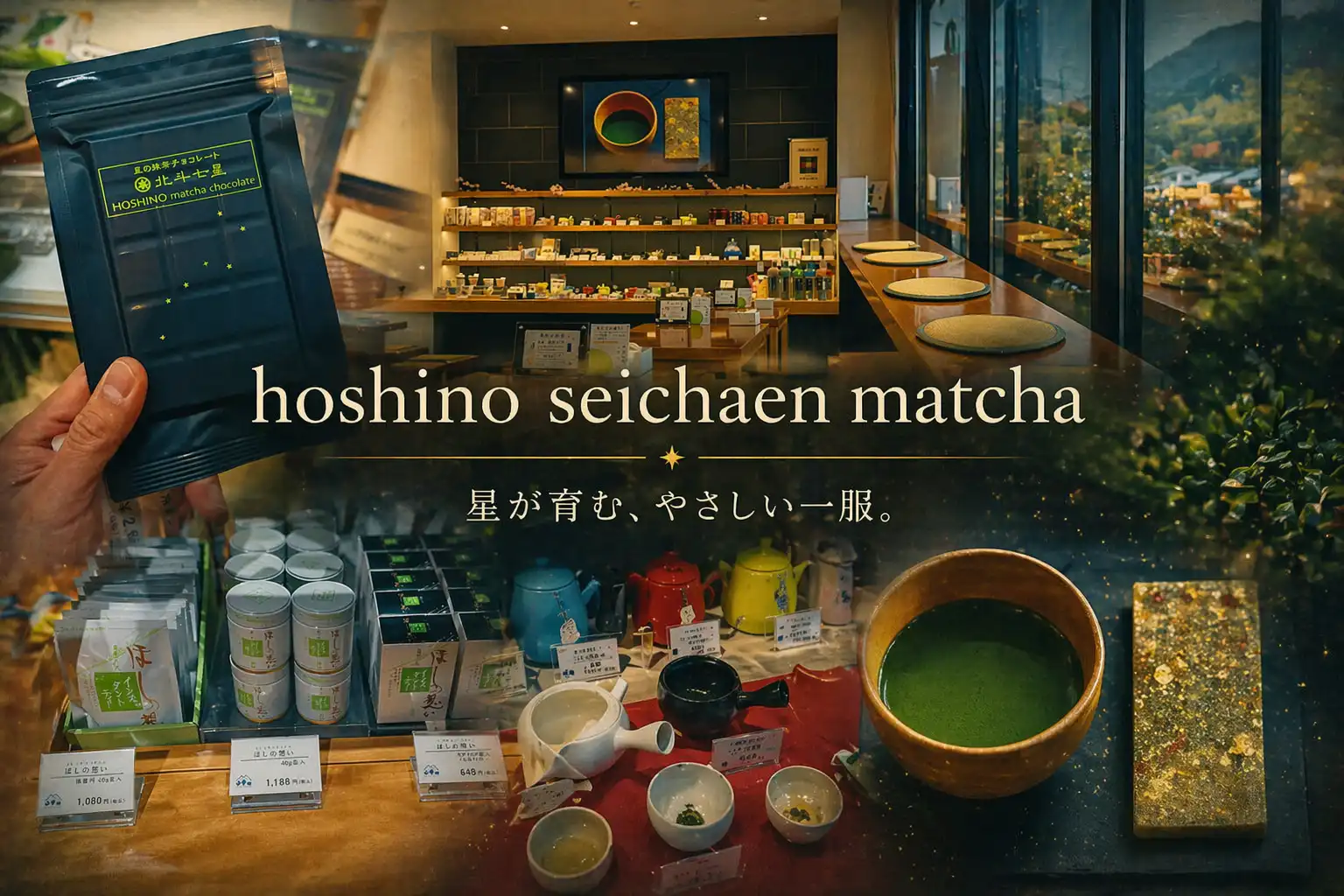Hoshino Seichaen Matcha มัทฉะแบบไหน…ที่ใช่สำหรับคุณ?