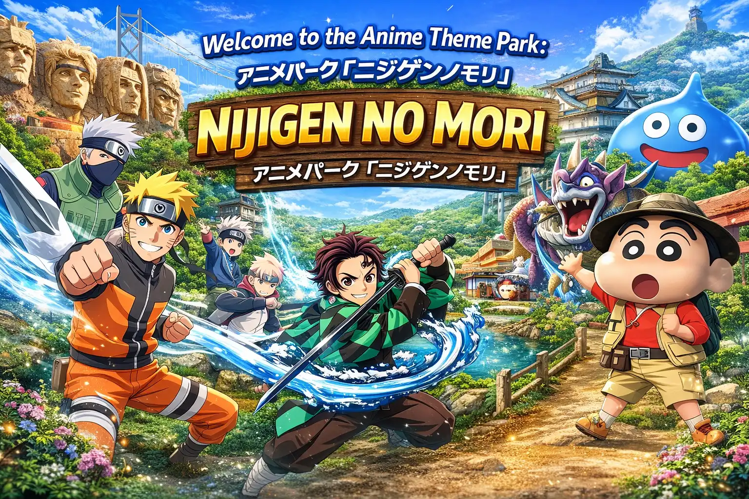 เปิดประสบการณ์โลกอนิเมะสุดสมจริงที่ Nijigen no Mori