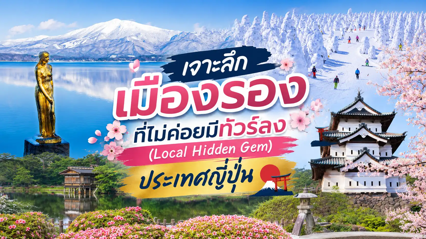 เจาะลึกเมืองรองที่ไม่ค่อยมีทัวร์ลง (Local Hidden Gem) ประเทศญี่ปุ่น
