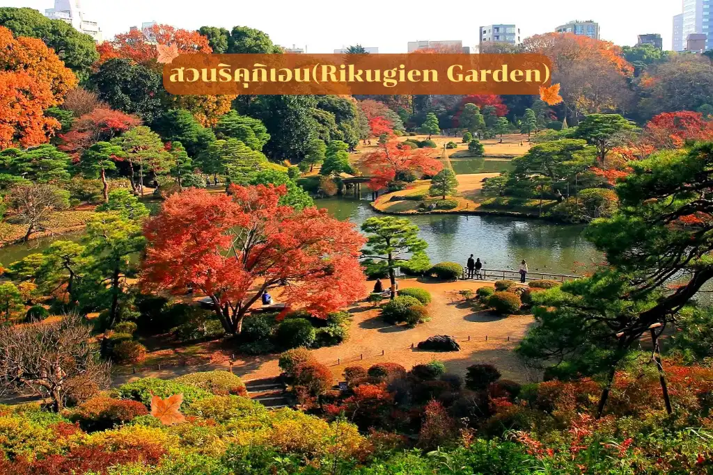 สวนริคุกิเอน (Rikugien Garden)