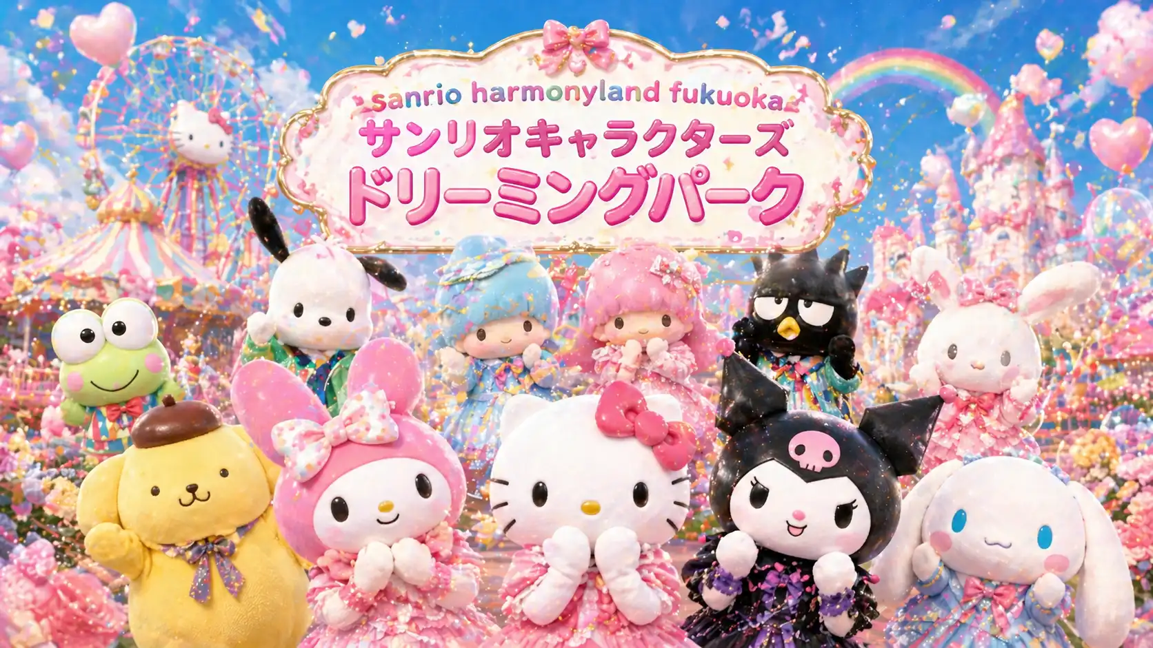 จุดเช็กอินสำหรับแฟนคลับ Sanrio ต้องไปสักครั้งที่ญี่ปุ่น!